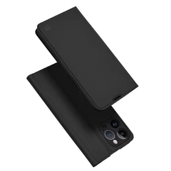 Калъф за iPhone 14 Pro Max - Magskin Book - Черен