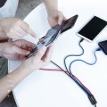 USB към Type-C кабел за данни 20 W, 1,2 m, 4 в 1 - Baseus Rapid (CA1T4-A01) - черен