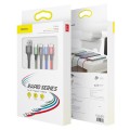 USB към Type-C кабел за данни 20 W, 1,2 m, 4 в 1 - Baseus Rapid (CA1T4-A01) - черен
