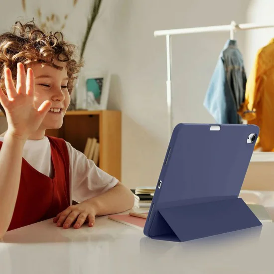 Калъф за iPad Air 11 (2024) - Flex Trifold - Сив