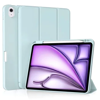 Калъф за iPad Air 11 (2024) - Flex Trifold - Небесно син