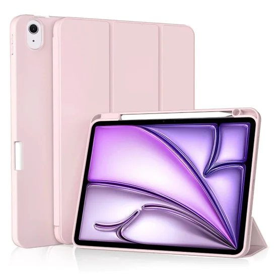 Калъф за iPad Air 11 (2024) - Flex Trifold - Розов