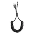 USB към Lightning Data Cable 2A, 1m - Baseus Fish Eye (CALSR-01) - черен