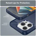 Калъф за iPhone SE 4 2025 - Carbon Silicone - Черен
