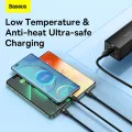 Кабел за данни 3в1, USB, 66W, 1.2m - Baseus Flash Series 2 (CASS040001) - черен