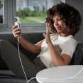 Безжично зарядно устройство, съвместимо с MagSafe - ESR HaloLock - сребристо