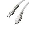 Кабел за данни Type-C към Lightning 20W, 2m - серия Baseus Cafule (CATLJK-B02) - черен