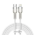 Кабел за данни Type-C към Lightning 20W, 2m - серия Baseus Cafule (CATLJK-B02) - черен