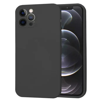 Калъф за iPhone 12 Pro - SoftFlex - черен