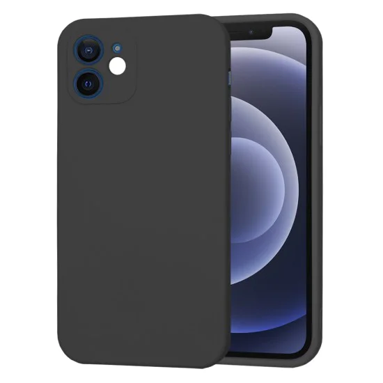 Калъф за iPhone 12 - SoftFlex - Черен
