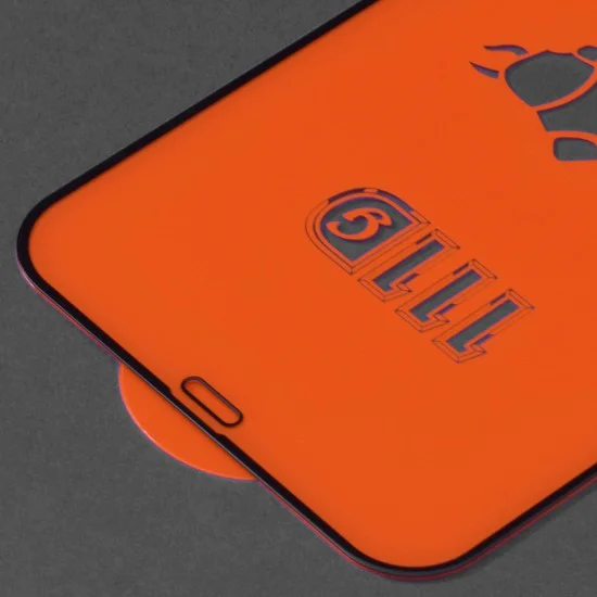 Протектор за iPhone 12 Pro Max - 111D Full Cover / Full Glue Glass - черен