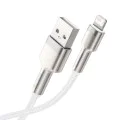 USB към Lightning Data Cable 2.4A, 2m - Baseus Coffees (CALJK-B02) - Бял