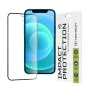 Протектор за iPhone 12 / iPhone 12 Pro - 111D Full Cover / Full Glue Glass - Черен