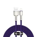 Кабел за данни USB към Lightning 2.4A, 2m - Baseus Coffees (CALJK-B05) - лилав