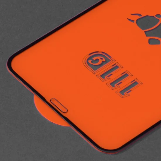 Протектор за iPhone XS Max / iPhone 11 Pro Max - 111D Full Cover / Full Glue Glass - Черен