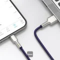 Кабел за данни USB към Lightning 2.4A, 2m - Baseus Coffees (CALJK-B05) - лилав