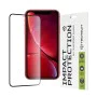 Протектор за iPhone 11 / iPhone XR - 111D Full Cover / Full Glue Glass - Черен