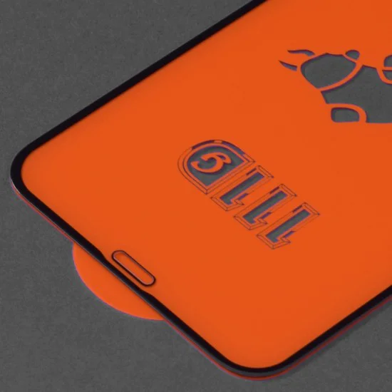 Протектор за iPhone 11 / iPhone XR - 111D Full Cover / Full Glue Glass - Черен