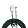 Кабел за данни USB към Lightning 2.4A, 2m - Baseus Coffees (CALJK-B06) - зелен
