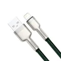 Кабел за данни USB към Lightning 2.4A, 2m - Baseus Coffees (CALJK-B06) - зелен