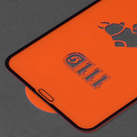 Протектор за iPhone X / iPhone XS / iPhone 11 Pro - 111D Full Cover / Full Glue Glass - черен
