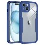Калъф за iPhone 15 Plus + Протектор - ColorVerse 360 ​​Series - син