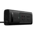 USB инвертор за кола, Type-C, CN/US/EU, 150W - Baseus (CGNB020101) - Черен