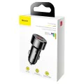 Зарядно за кола, бързо зареждане, 45 W - Baseus Magic Series (CCMLC20A-01) - черно