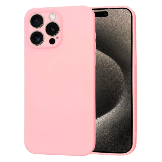 Калъф за iPhone 15 Pro Max - Techsuit - SoftFlex - Chalk Pink