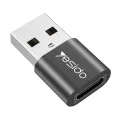 USB към Type-C 5Gbps OTG адаптер - Yesido (GS09) - черен