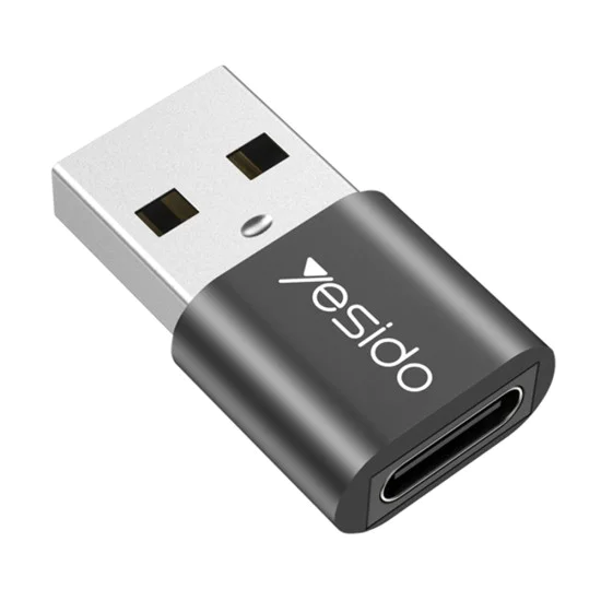 USB към Type-C 5Gbps OTG адаптер - Yesido (GS09) - черен