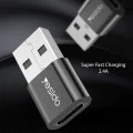 USB към Type-C 5Gbps OTG адаптер - Yesido (GS09) - черен