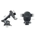 Предно стъкло / Табло за стойка за телефон за кола - Yesido Gravity Grip (C120) - Черен