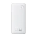 Външна USB батерия, Type-C, двоен USB-C кабел, Lightning, 22.5W, 10000mAh - Baseus Airpow Air Lite (P10067501213-00) - бял