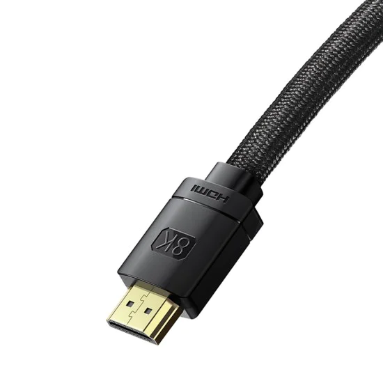 HDMI видео кабел HDMI към HDMI 8K, 1 м - Baseus (CAKGQ-J01) - черен