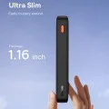 Външна USB батерия, Type-C, Micro-USB, 20W, 20000mAh - Baseus Airpow (P10022804113-00) - Черна
