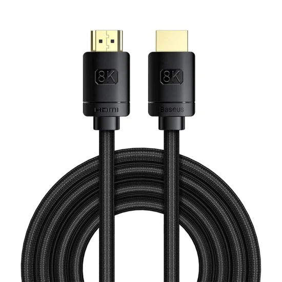 HDMI видео кабел HDMI към HDMI 8K, 3 м - Baseus (CAKGQ-L01) - черен