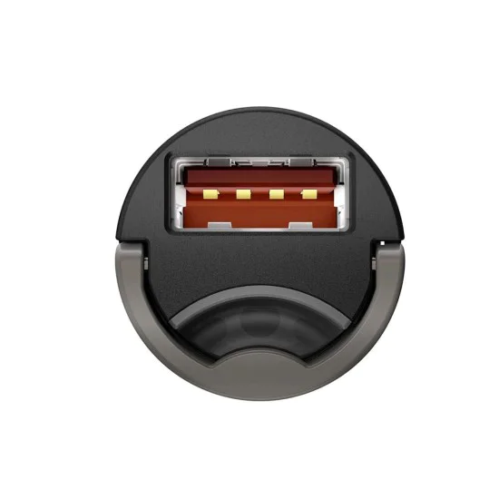 Зарядно за кола, бързо зареждане, 30 W - Baseus Tiny Star Mini (C00035000817-Z1/VCHX-A0G) - Космическо сиво