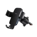 Автоматична опора за вентилационна решетка - Baseus Metal Age 3 Gravity (C40467600111-00) - Cluster Black