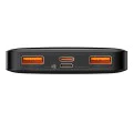 Външна батерия 10000mAh, 20W - Baseus Bipow Digital Display (PPBD050301) - Черен