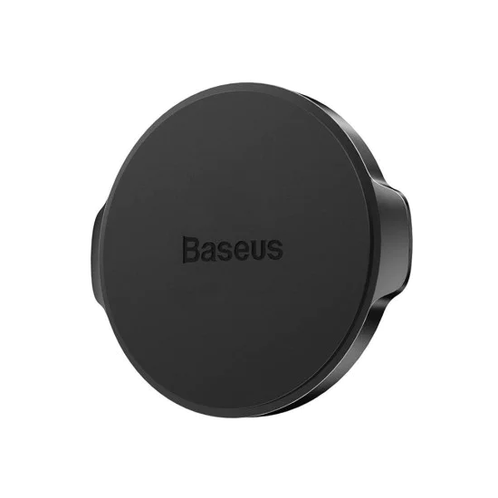 Baseus - Държач за кола, серия Small Ears (C40141403113-01) - Магнитна скоба, за табло, плосък тип - черен клъстер