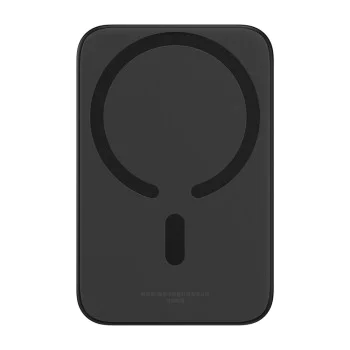 Baseus - Power Bank Mini Air (P10059002113-00) - Type-C, MagSafe зареждане, 20W, 6000mAh, с кабел Type-C, 30 см - Черен