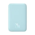 Baseus - Power Bank Mini Air (P10059002313-00) - Type-C, MagSafe зареждане, 20W, 6000mAh, с кабел Type-C, 30 см - Син