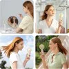 Премиум ръчен вентилатор JisuLife Life1 Plus (FA21) - преносим, Type-C, 3 скорости, 2000mAh - Кафяв