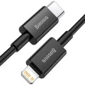 Baseus - Data Cable Superior Series (CATLYS-A01) - Type-C към Lightning PD, 20W, 1m - Черен