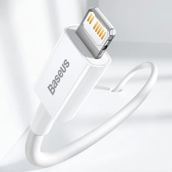 Baseus - Data Cable Superior Series (CATLYS-A01) - Type-C към Lightning PD, 20W, 1m - Черен