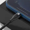 Baseus - Кабел за данни Flash Series 2in1 (CA1T2-F01) - Type-C към Type-C, Lightning 100W, 1.2m - Черен