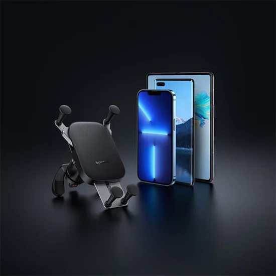 Стойка за таблет за кола - Baseus UltraControl Mega (C40465400111-00) - Cluster Black