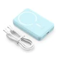USB-C външна батерия, MagSafe, 10000mAh, 30W - Baseus Mini (PPCX110203) - син
