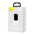 Външен пакет батерии Lightning, 2x Type-C, USB, 22,5 W, 10000 mAh + Type-C кабел, 3 A - Baseus Qpow Pro (PPQD020102) - бял